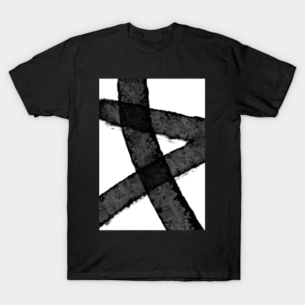 Criss Cross T-Shirt by DomoINK